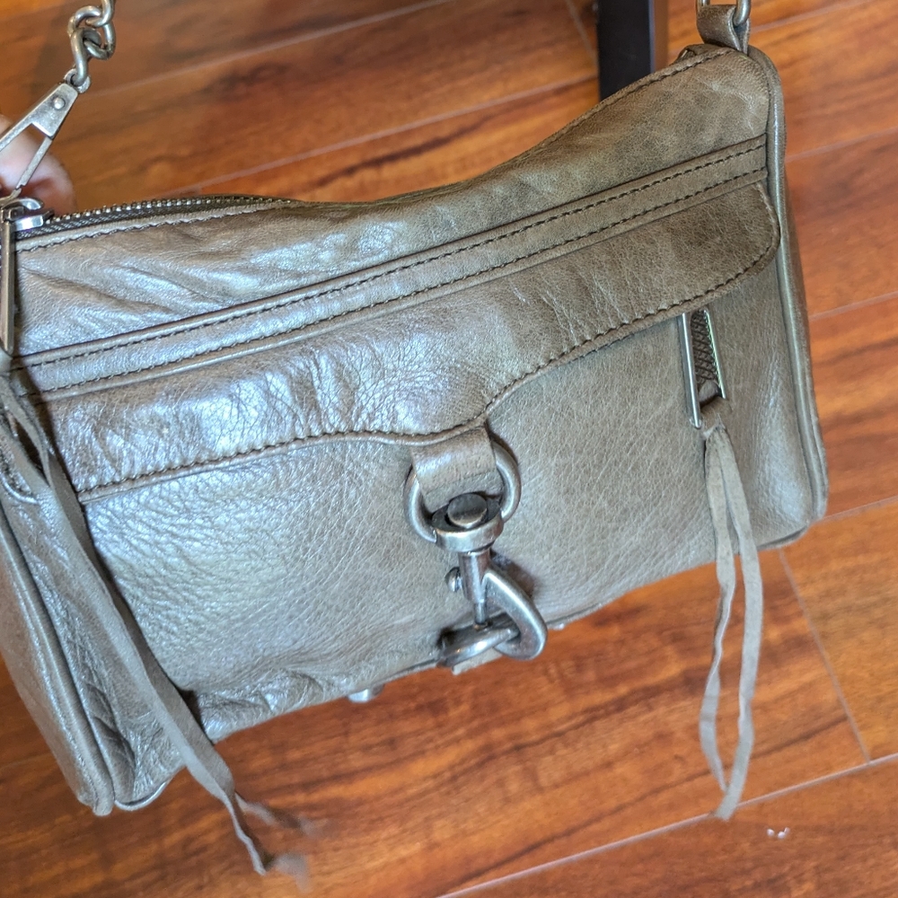 Rebecca Minkoff Mini Mac In Brown Leather